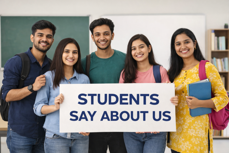 students share their thoughts proudly